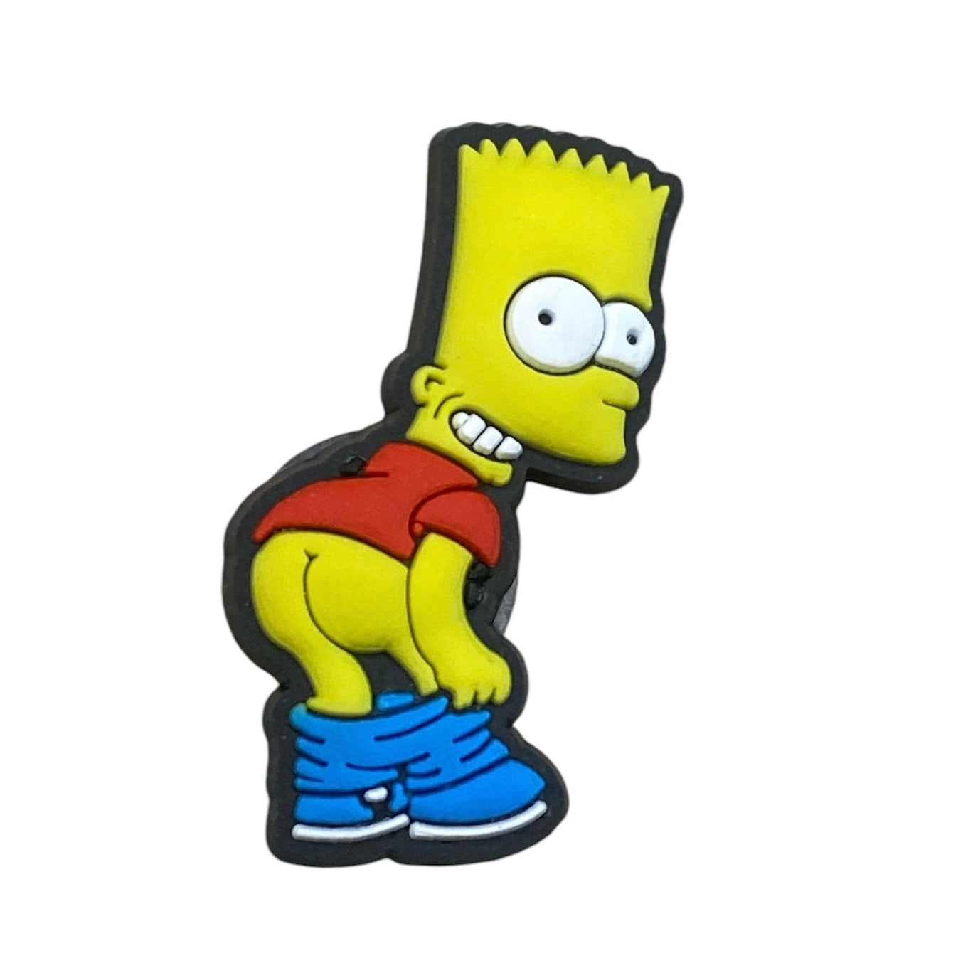 18+ Booty - The Simpsons - Bart Simpson Shows Booty Character Shoe Charm