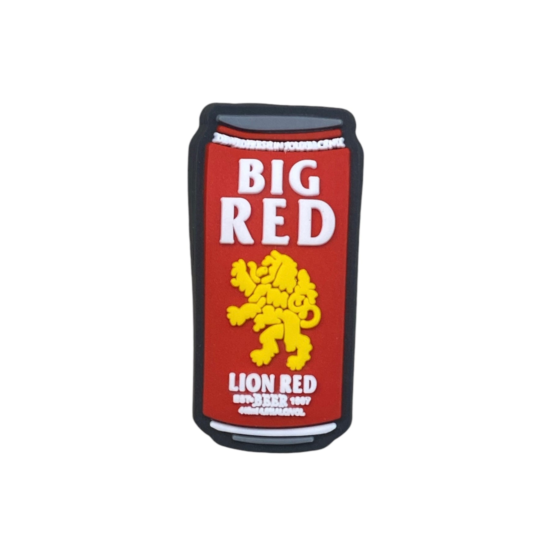 18+ Drinks - Lion Big Red Beer Shoe Charm