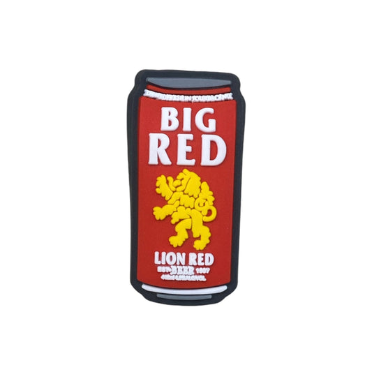 18+ Drinks - Lion Big Red Beer Shoe Charm