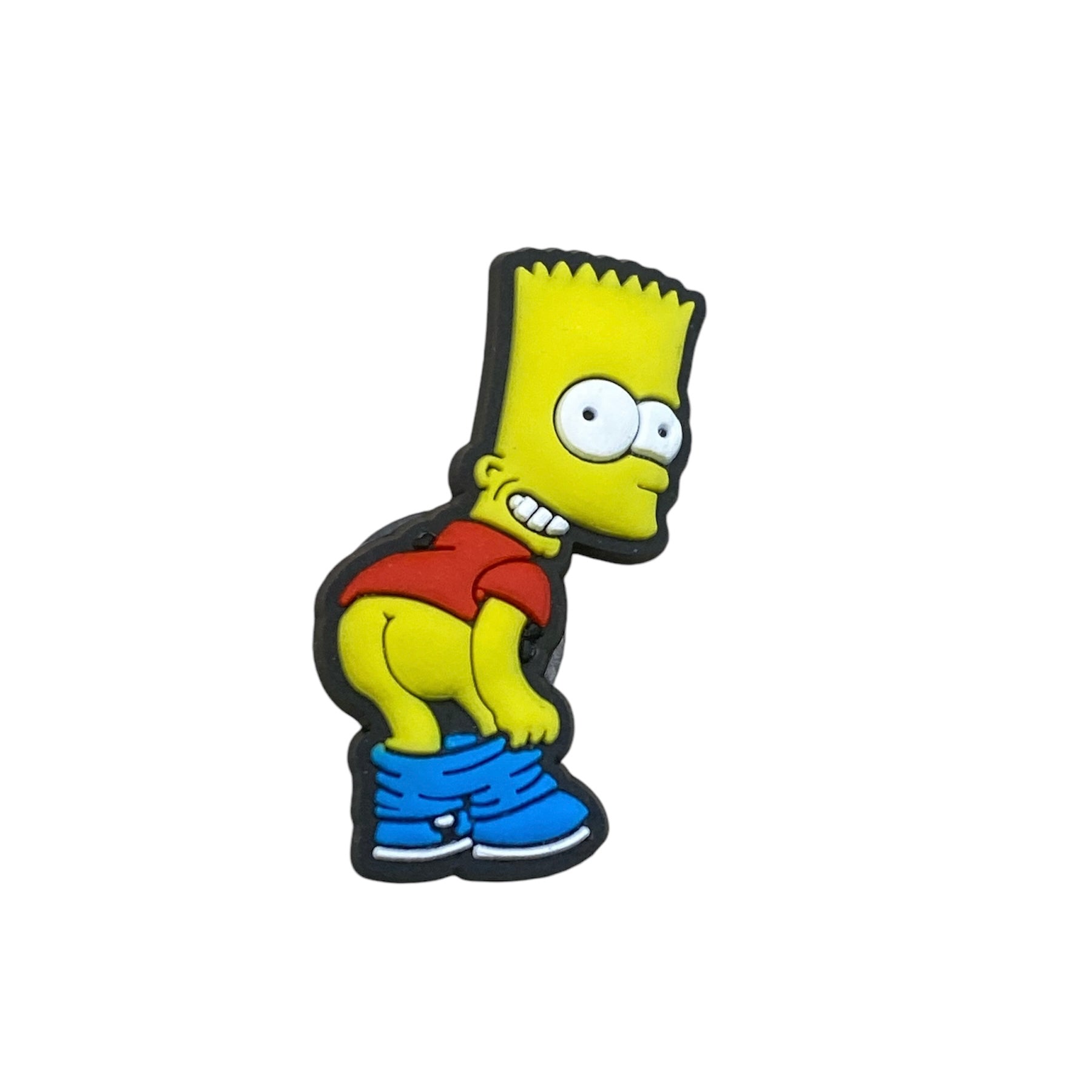 18+ Booty - The Simpsons - Bart Simpson Shows Booty Character Shoe Charm