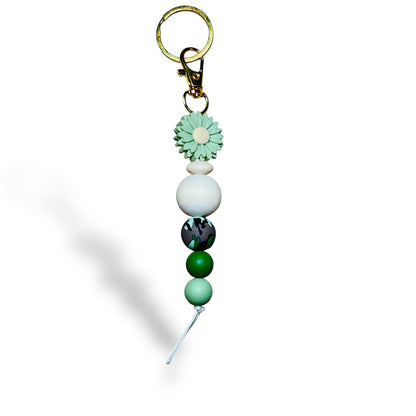 Keychain - Daisy & Print Collection Khaki Green