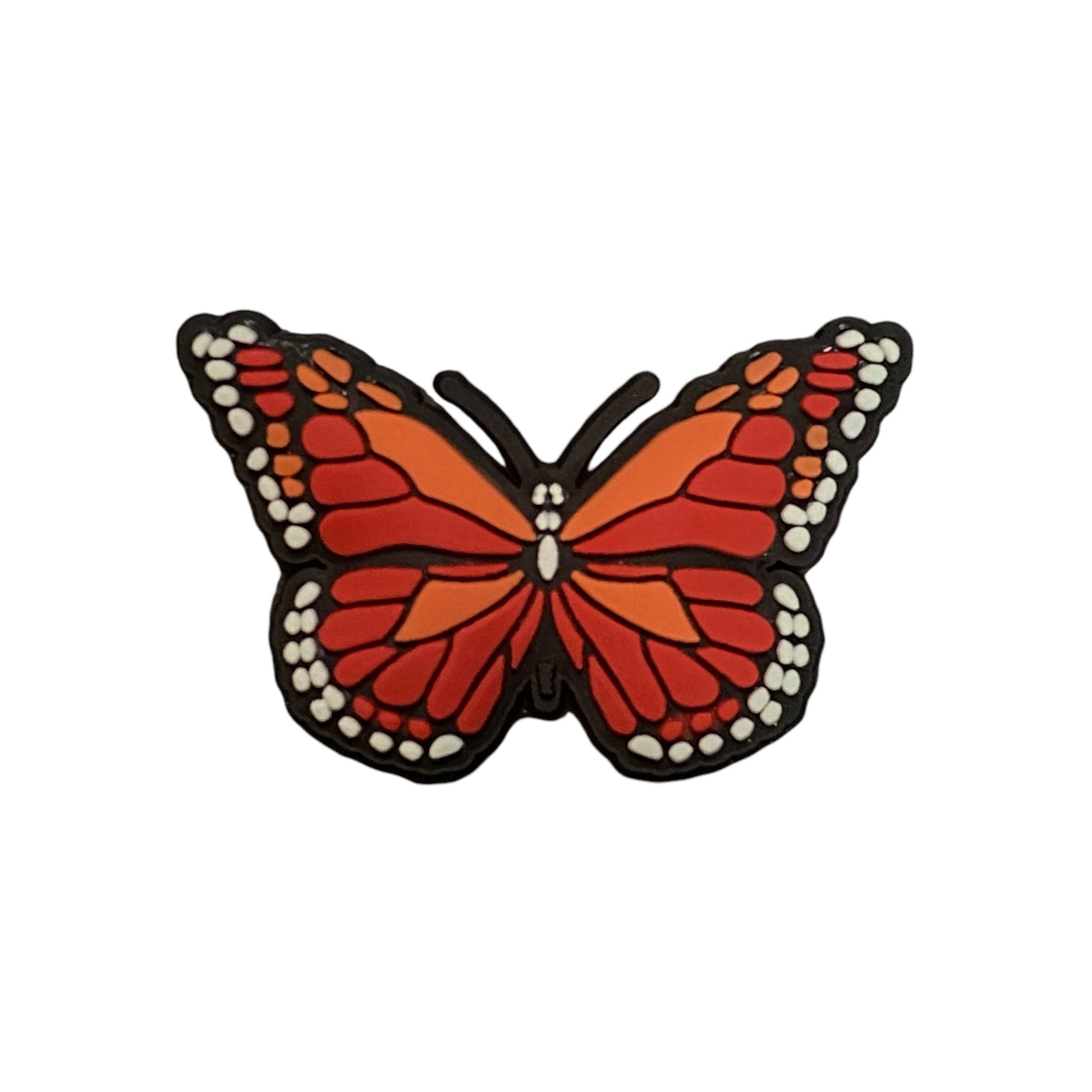 Animals - Butterfly Pretty Red Shoe Charm