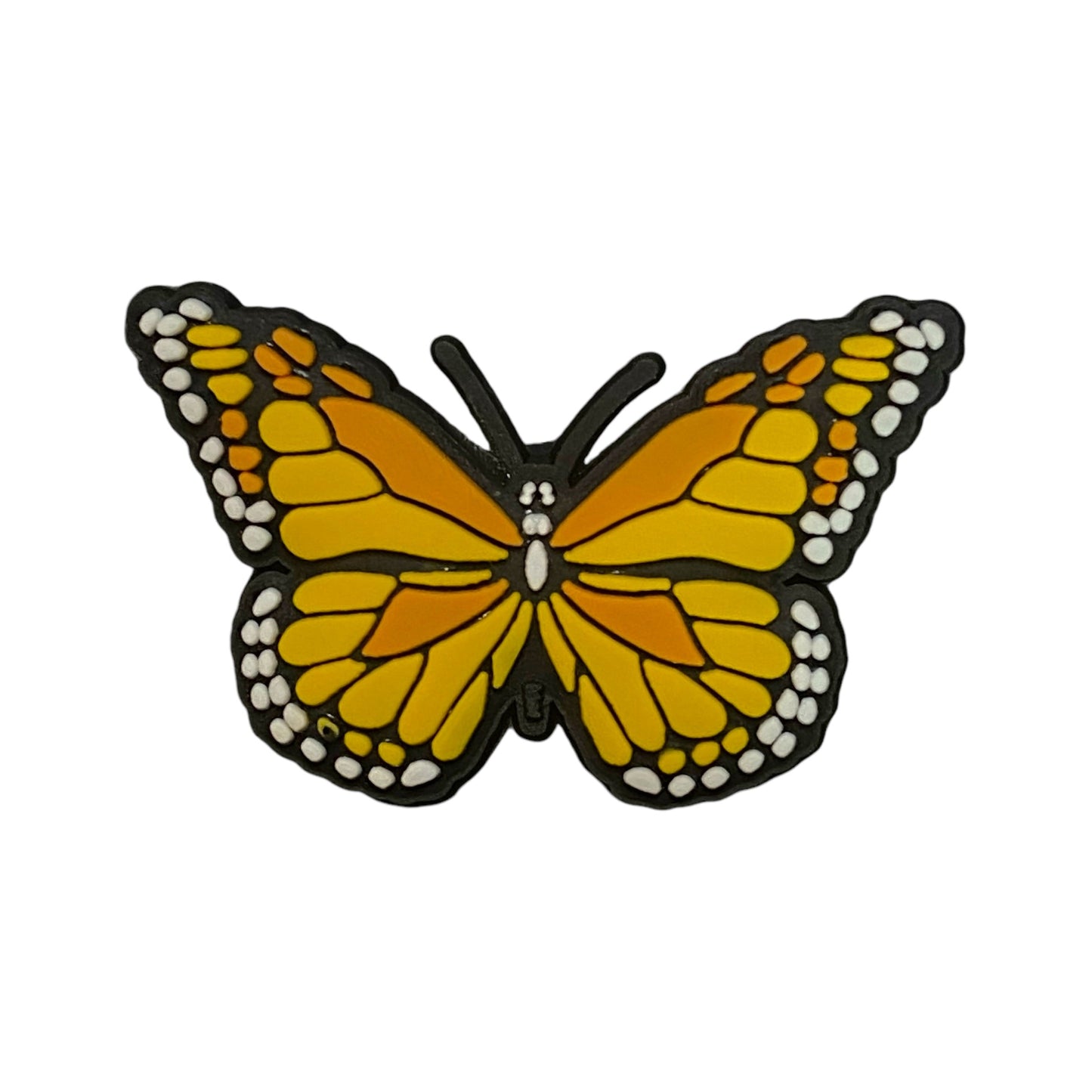 Animals - Butterfly Pretty Yellow Shoe Charm