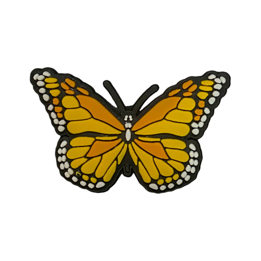 Animals - Butterfly Pretty Yellow Shoe Charm