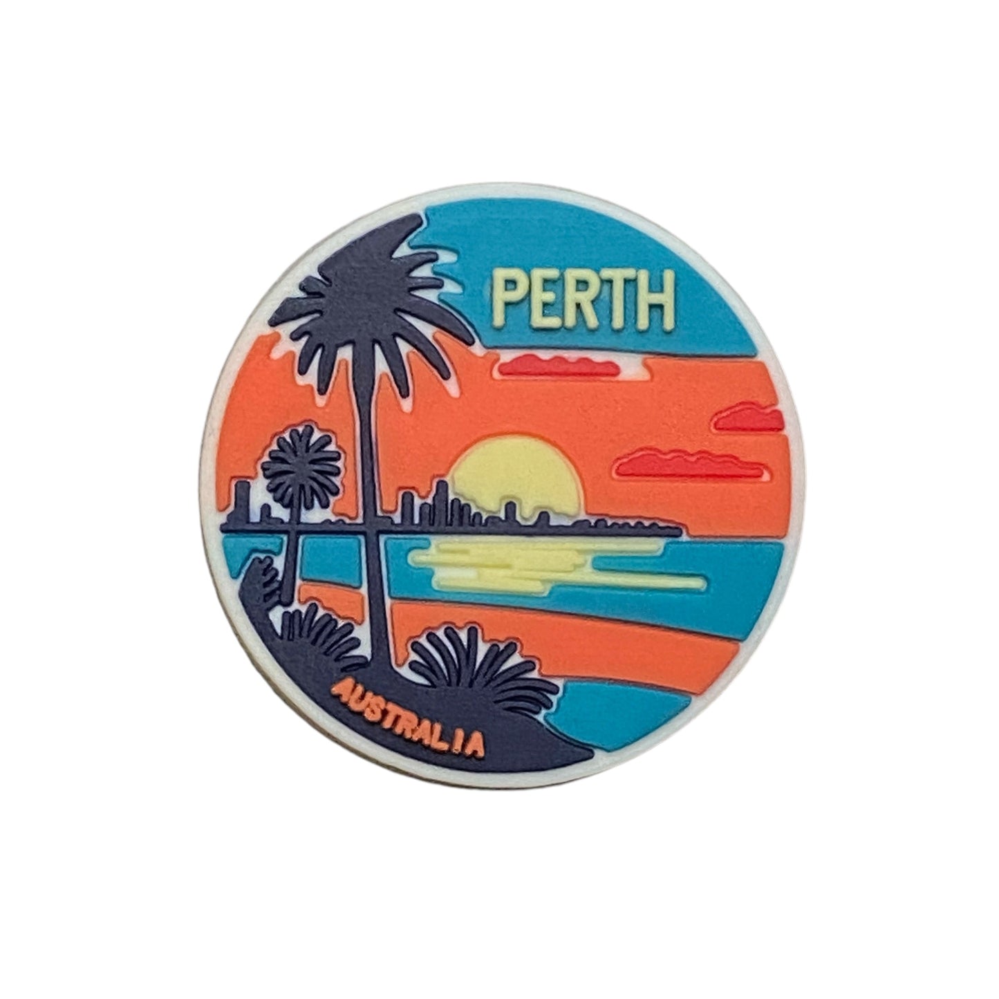 Travel - Australia - State - Perth Shoe Charm