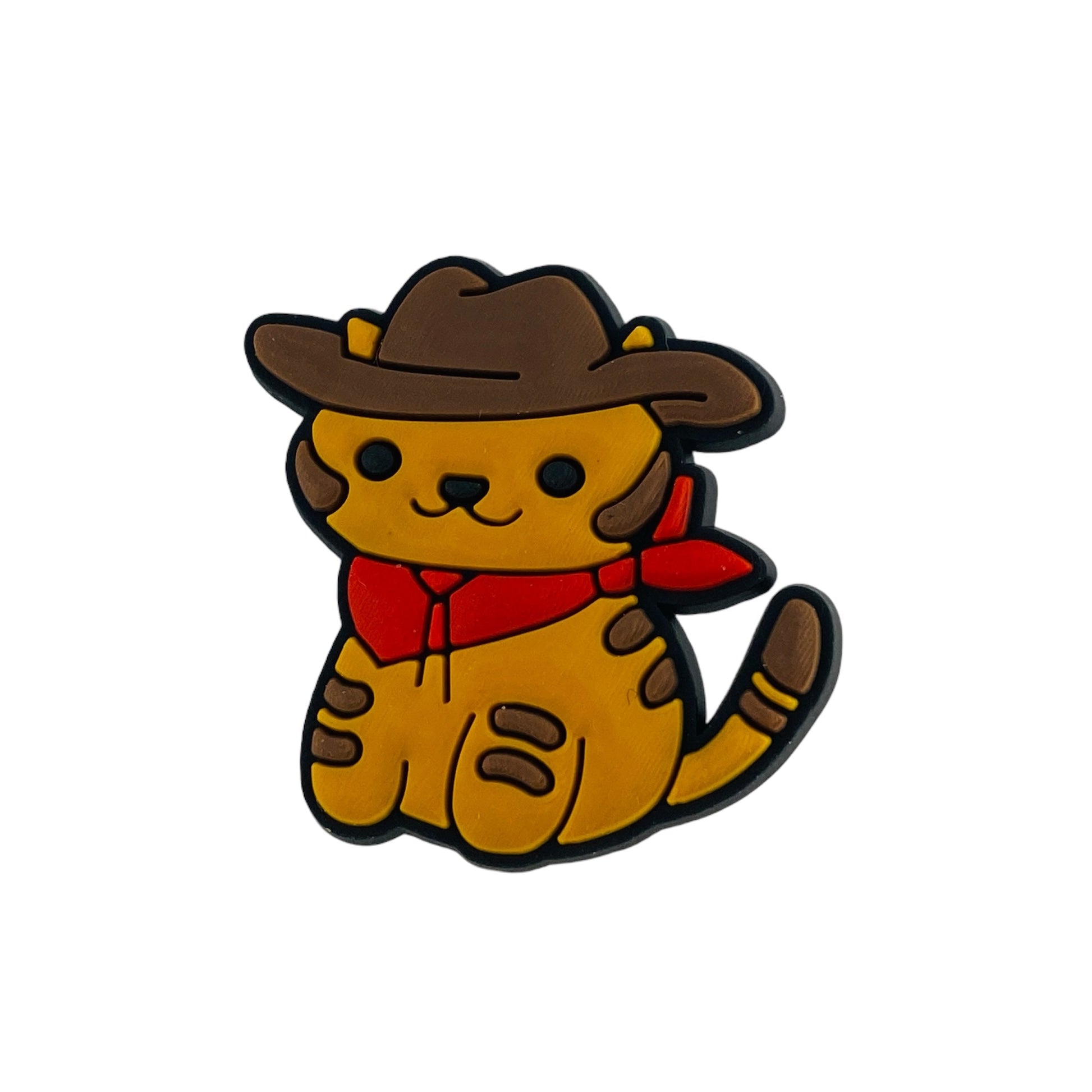 Cats - Ginger Cowboy Cat Shoe Charm