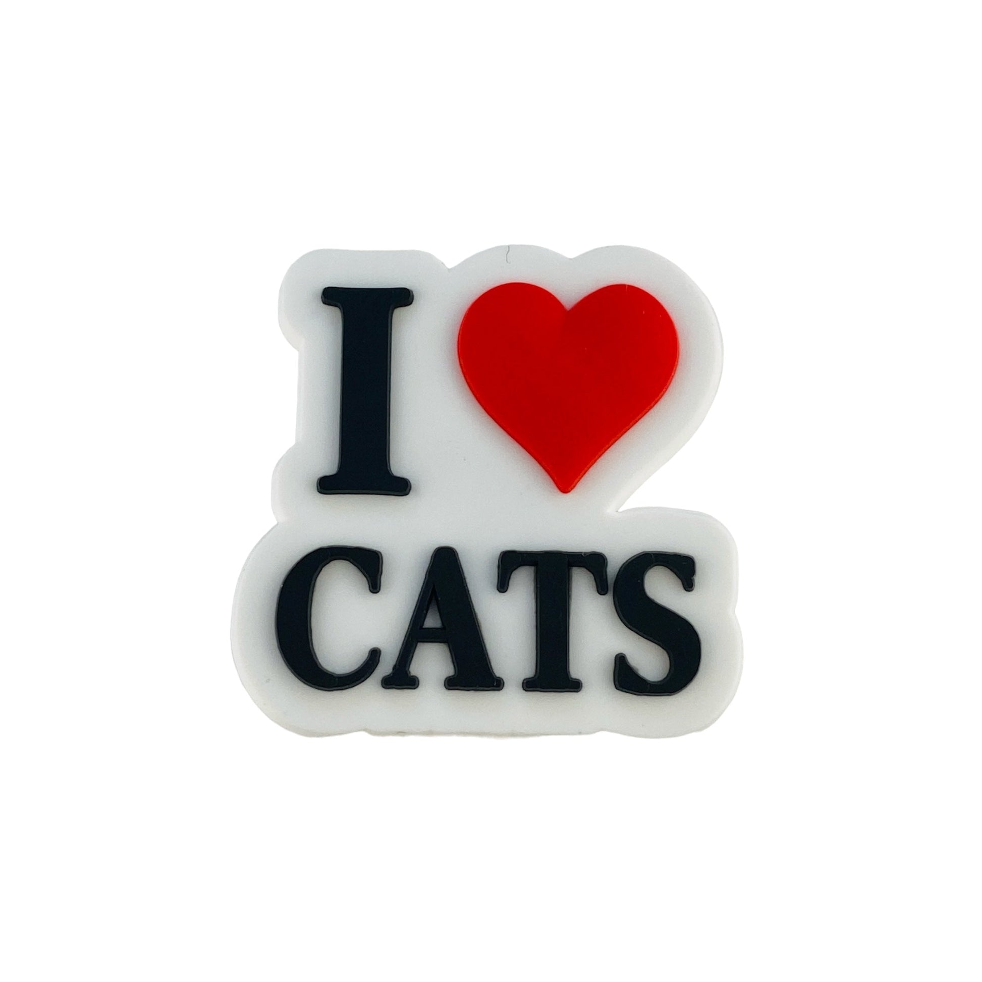 Cats - I LOVE CATS Shoe Charm