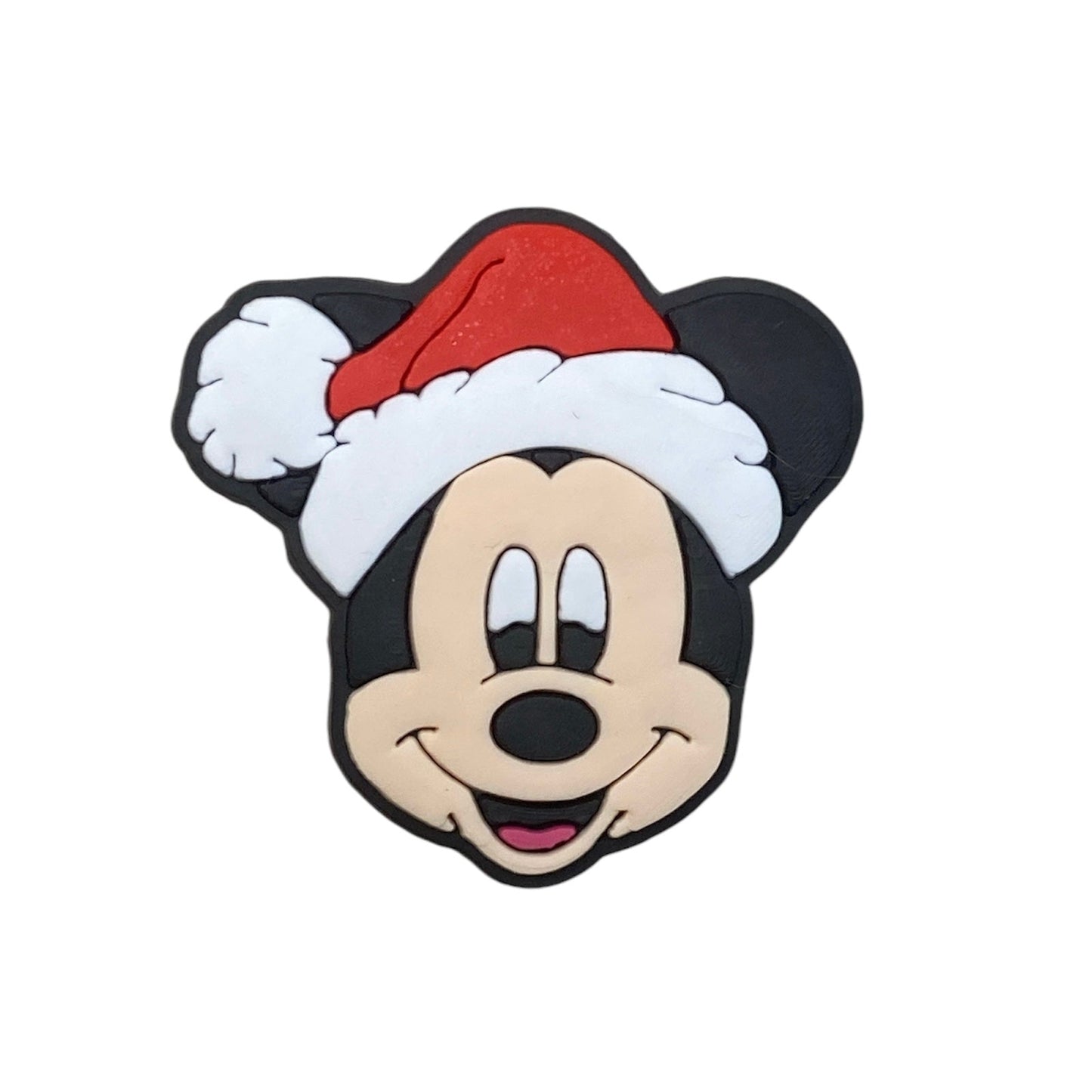 Christmas - Mickey Mouse with Christmas Hat Shoe Charm