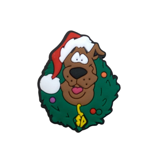 Christmas - Scooby Doo Christmas Wreath Shoe Charm