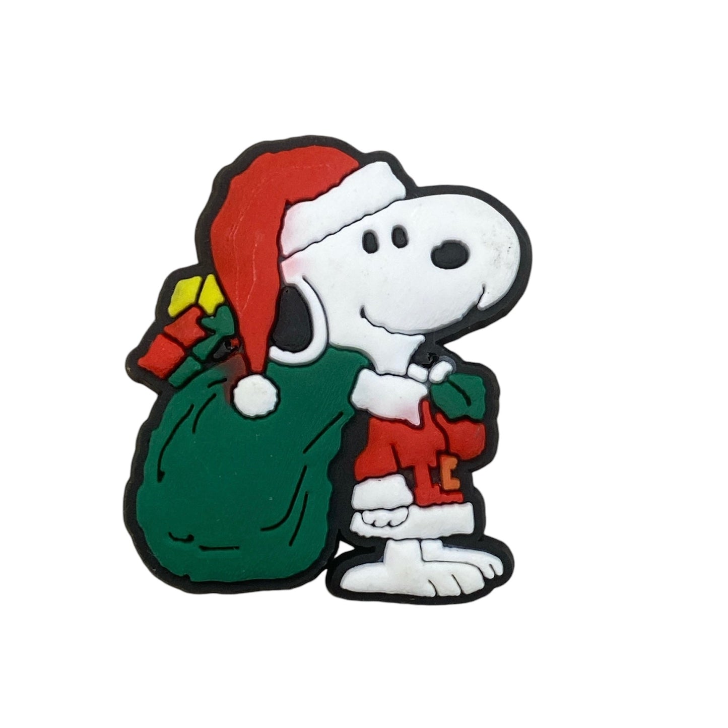 Christmas - Snoopy Dog with Christmas Hat Shoe Charm