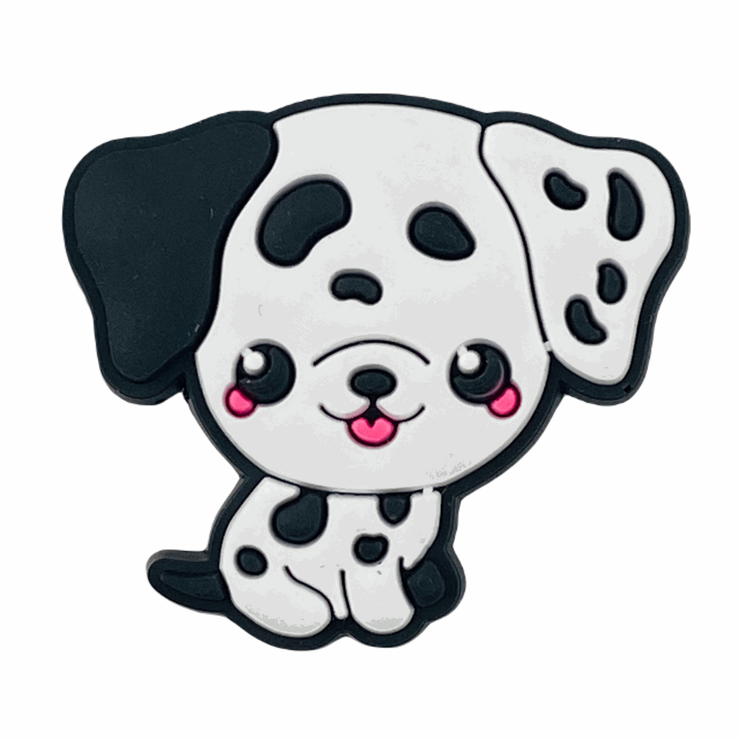 Dogs - Dalmatian Black & White Puppy Dog Shoe Charm