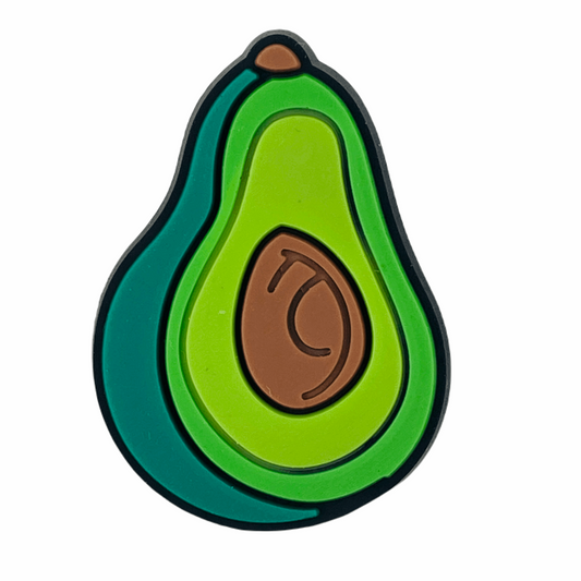 Food - Avocado Shoe Charm