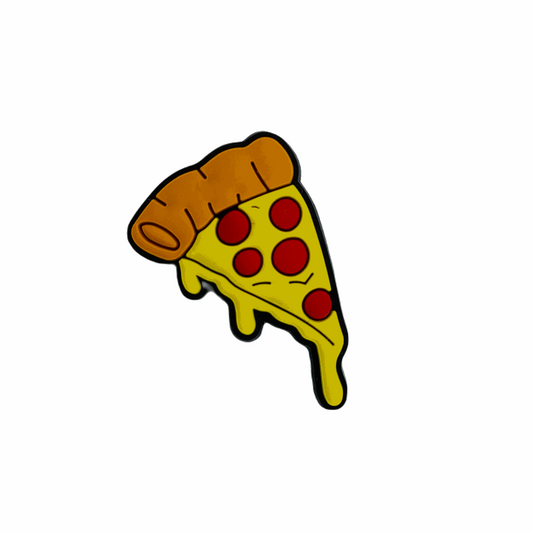 Food - Cheesy Pepperoni Pizza Shoe Charm