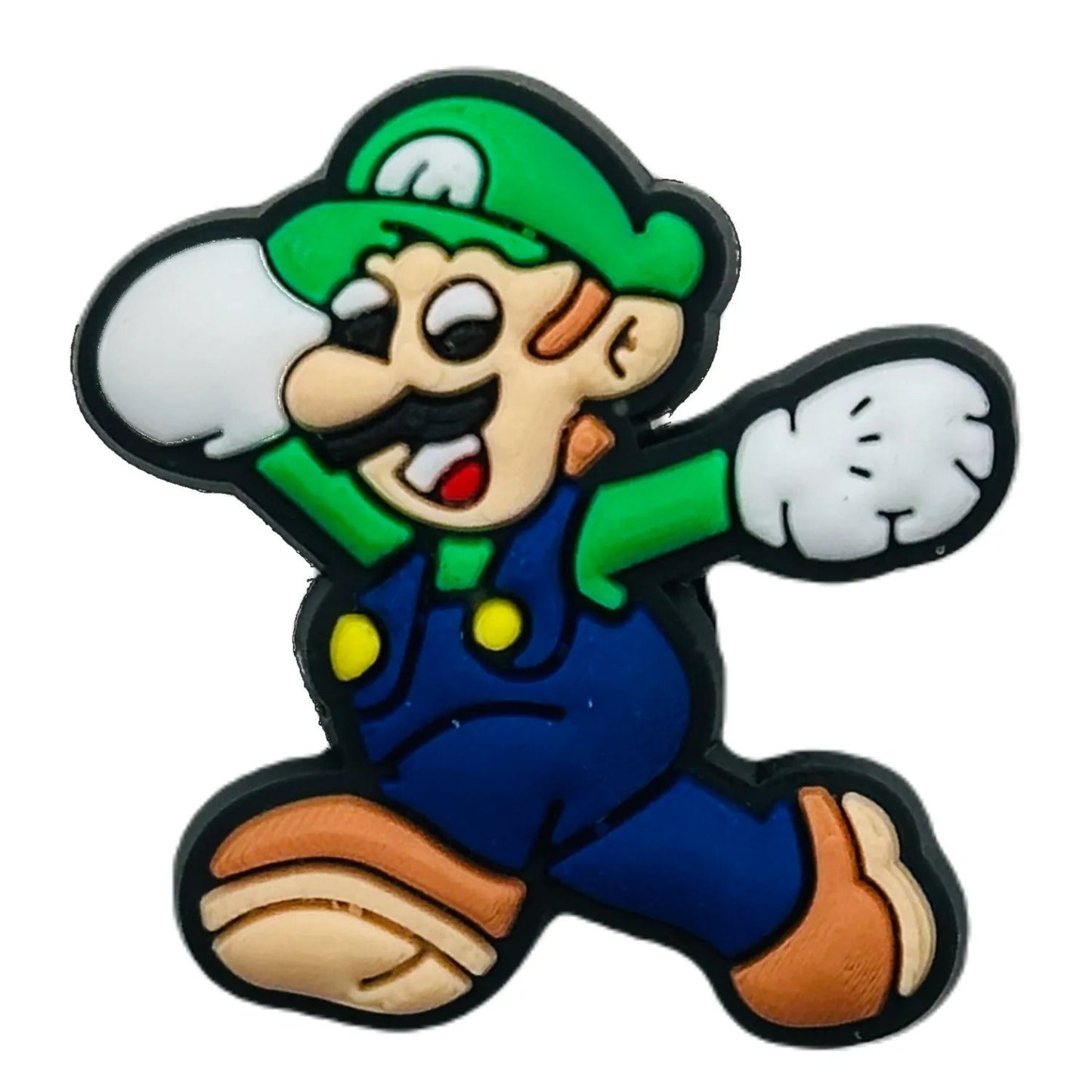 Gaming - Super Mario Bros - Luigi Character Shoe Charm