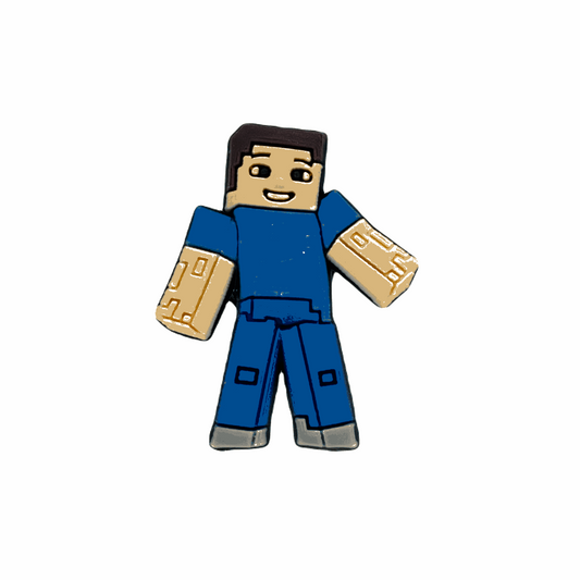 Gaming - Minecraft Steve Shoe Charm