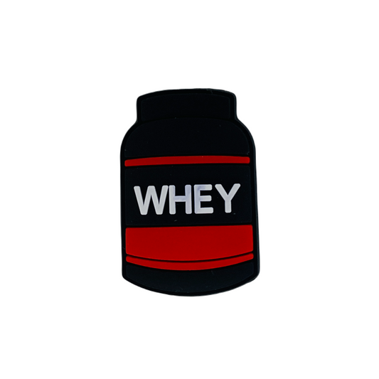 Sports - Gym - Whey Protein Container Shoe Charm