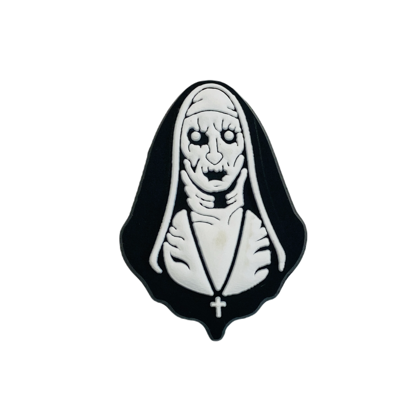 Movies - Halloween - The Nun Character Shoe Charm