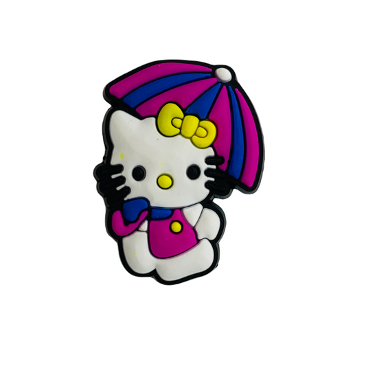 Hello Kitty - Hello Kitty with an Umbrella Shoe Charm