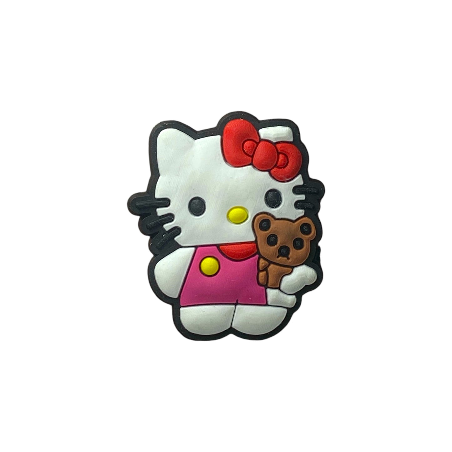 Hello Kitty - Hello Kitty with a Teddy Bear Shoe Charm