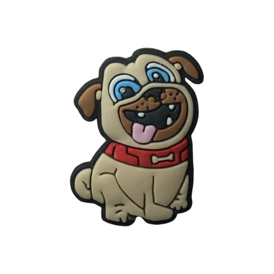 Dogs - Pug Cartoon Cute Shoe Charm