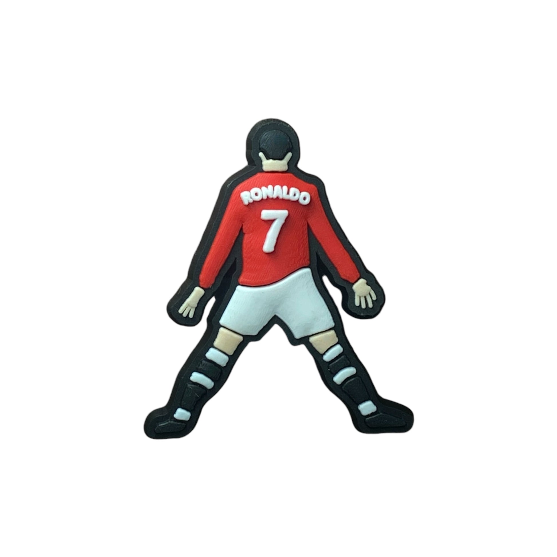 Sports - Football - Ronaldo Full Figure No. 7 Shoe Charm