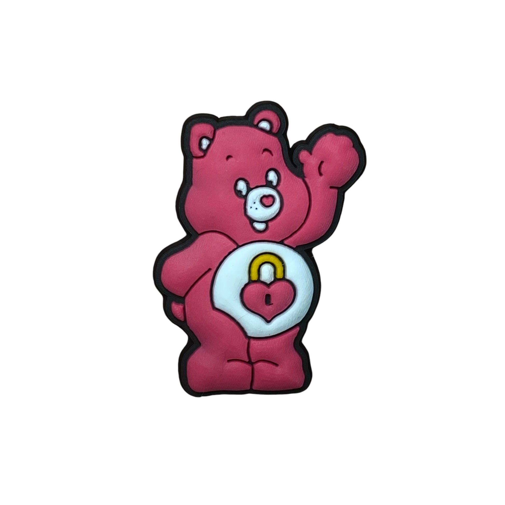 Care Bears - Pink Secret Care Bear Shoe Charm