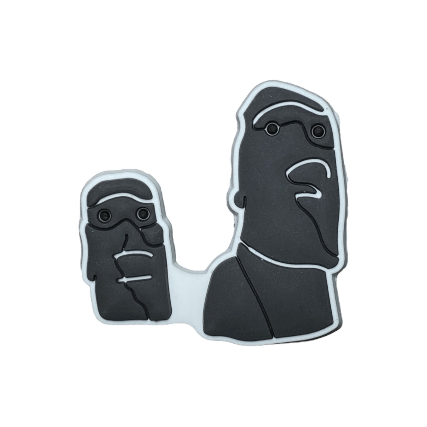 Travel - Chile - Easter Island Moai Statues Shoe Charm