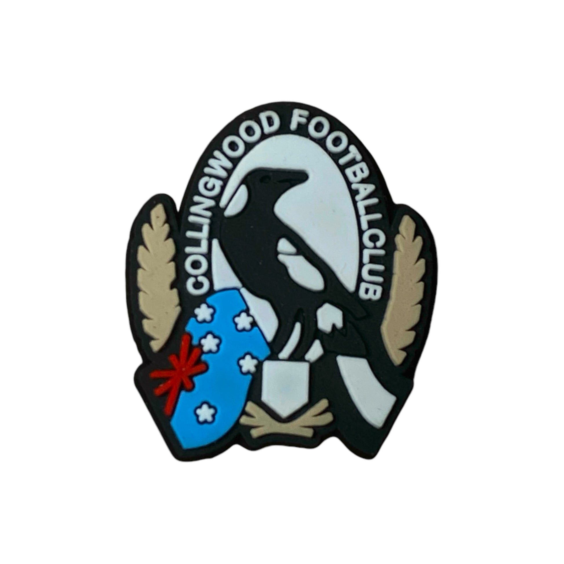 Sports - AFL - Collingwood Magpies Team Shoe Charm