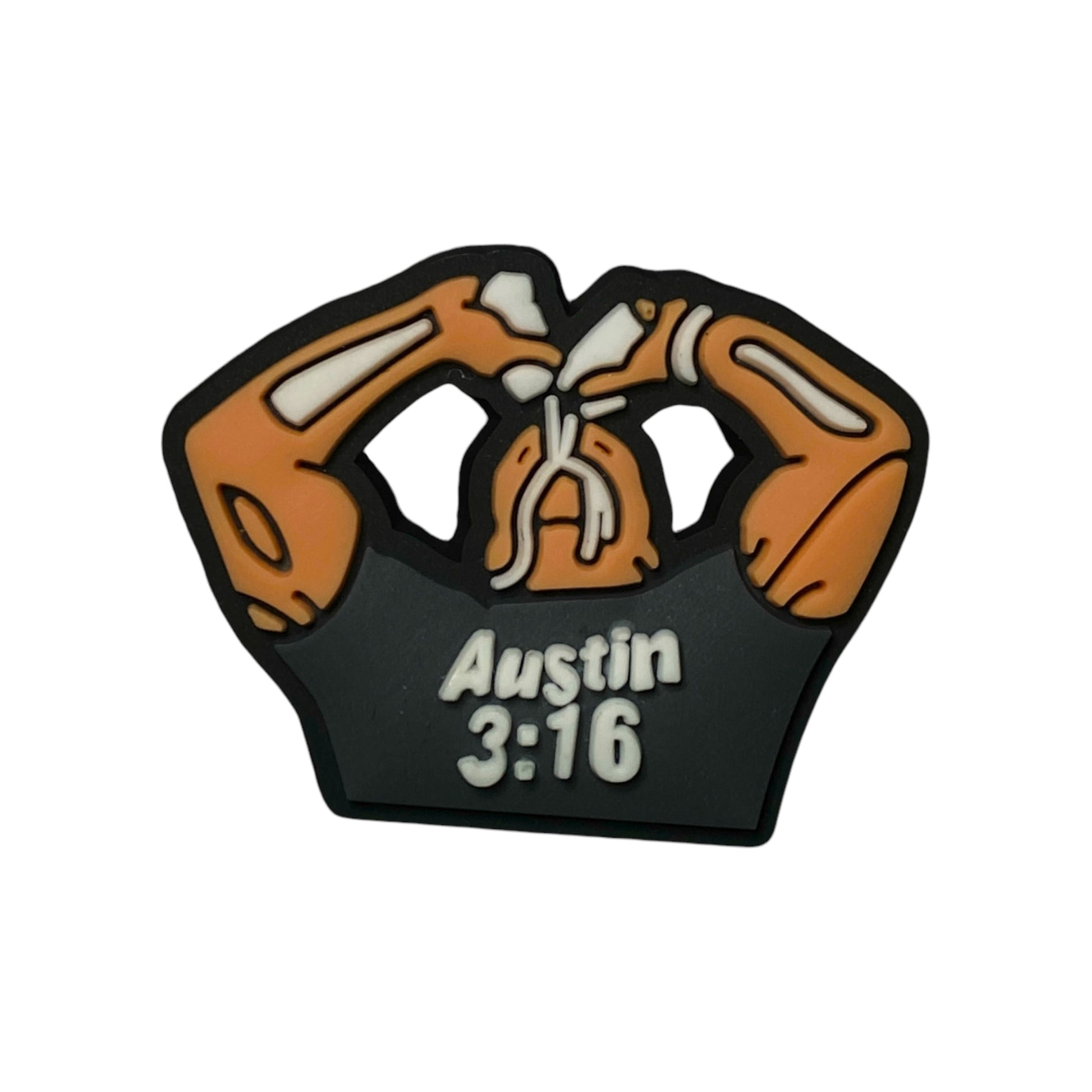 Sports - Wrestling - WWE - 3:16 Stone Cold Steve Austin Drinking Beer Shoe Charm