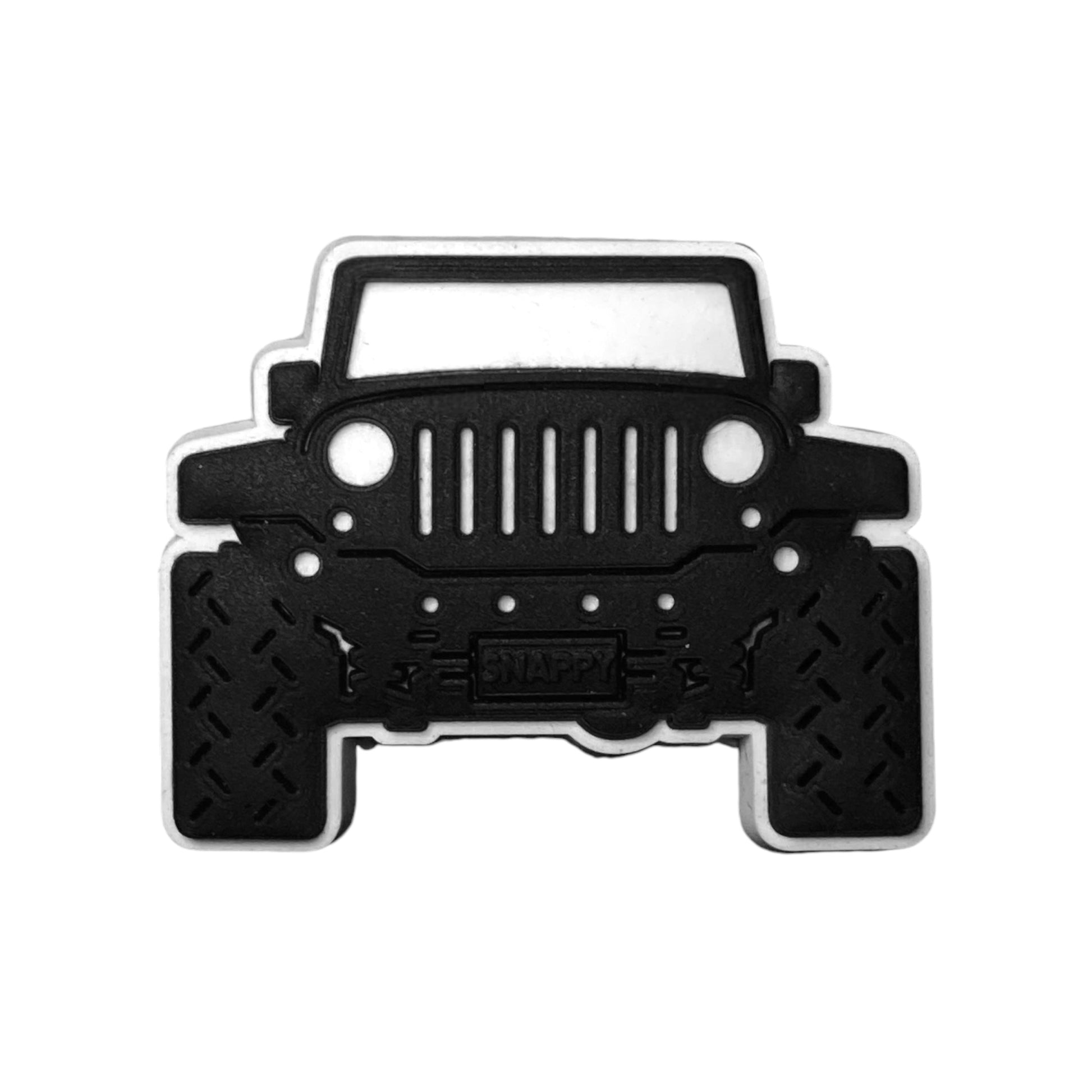 Cars - Jeep Wrangler Black Shoe Charm