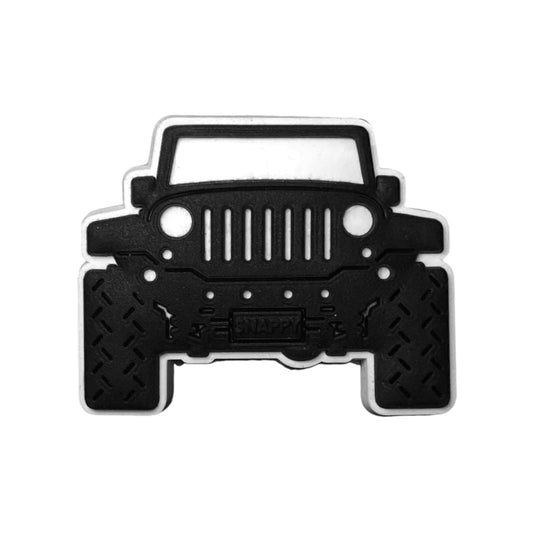 Cars - Jeep Wrangler Black Shoe Charm