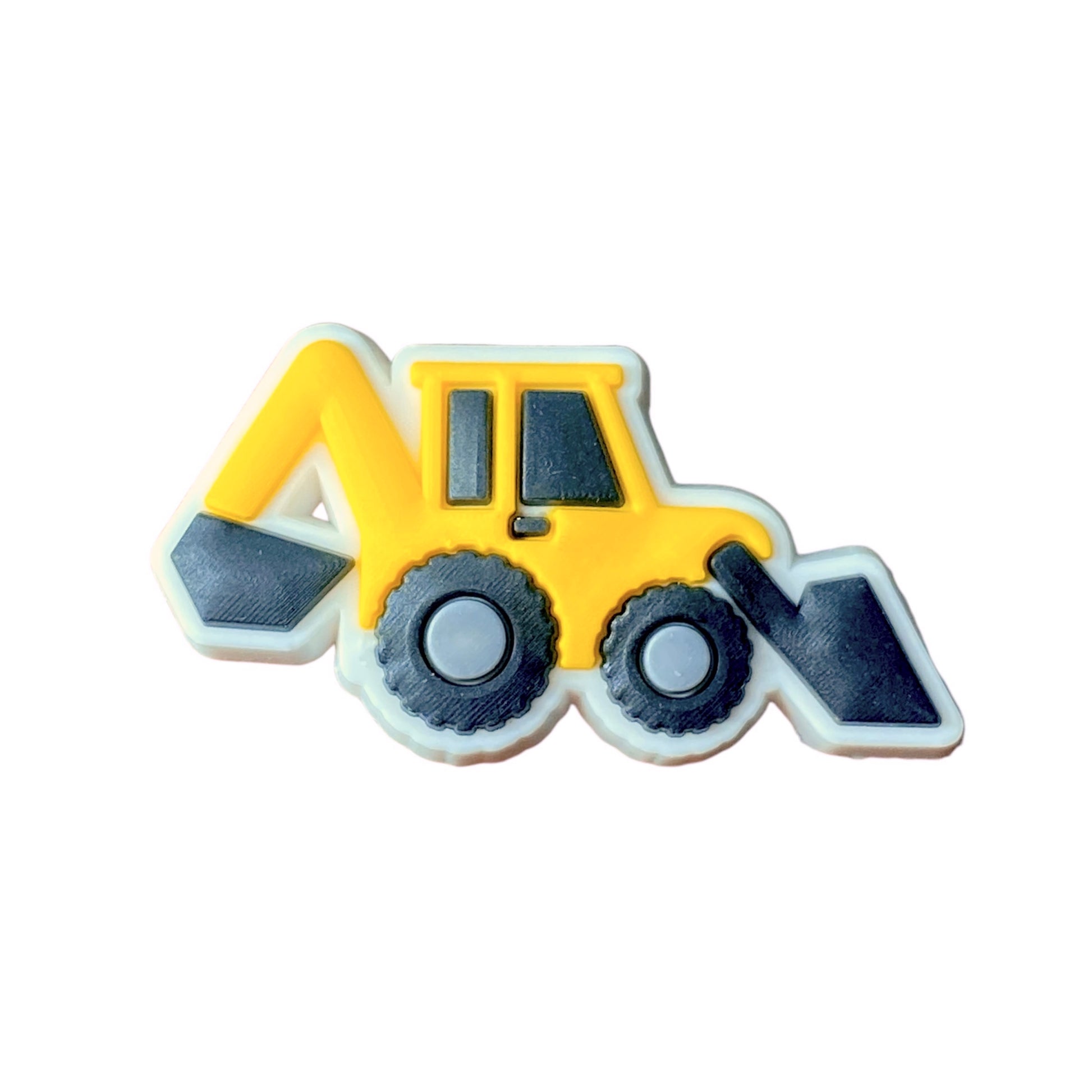 Cars - Construction Front and Backhoe Loader Vehicle Shoe Charm