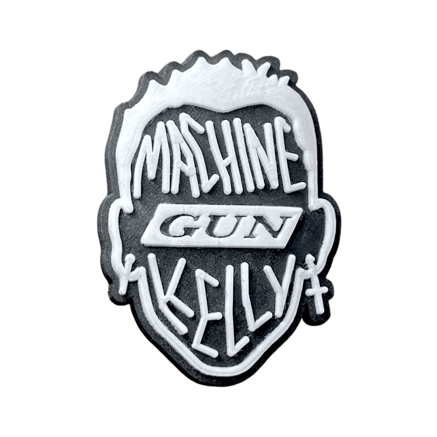 Celebrities - Singer - Machine Gun Kelly Rapper Face Shoe Charm