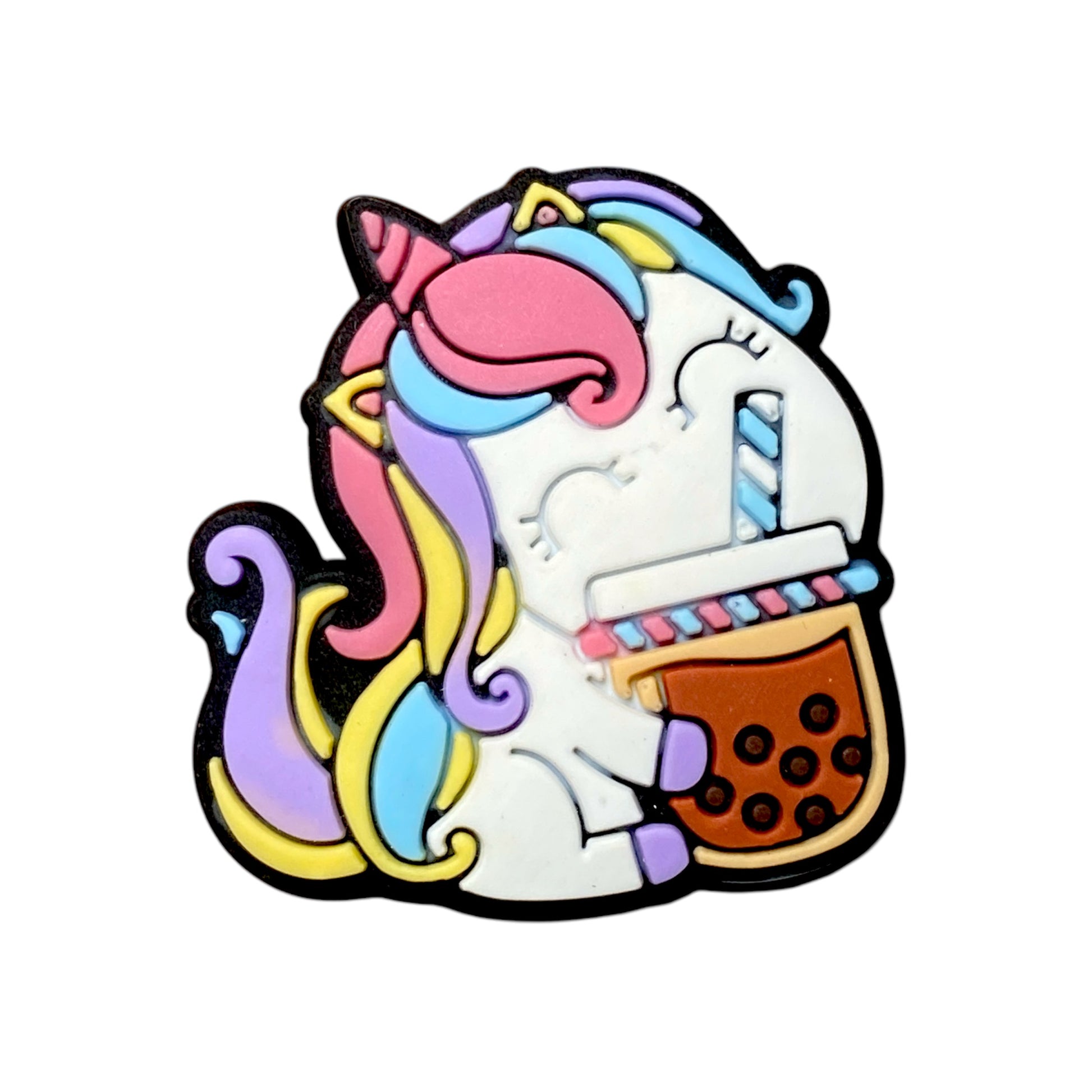 Drinks - Boba Tea Unicorn Shoe Charm