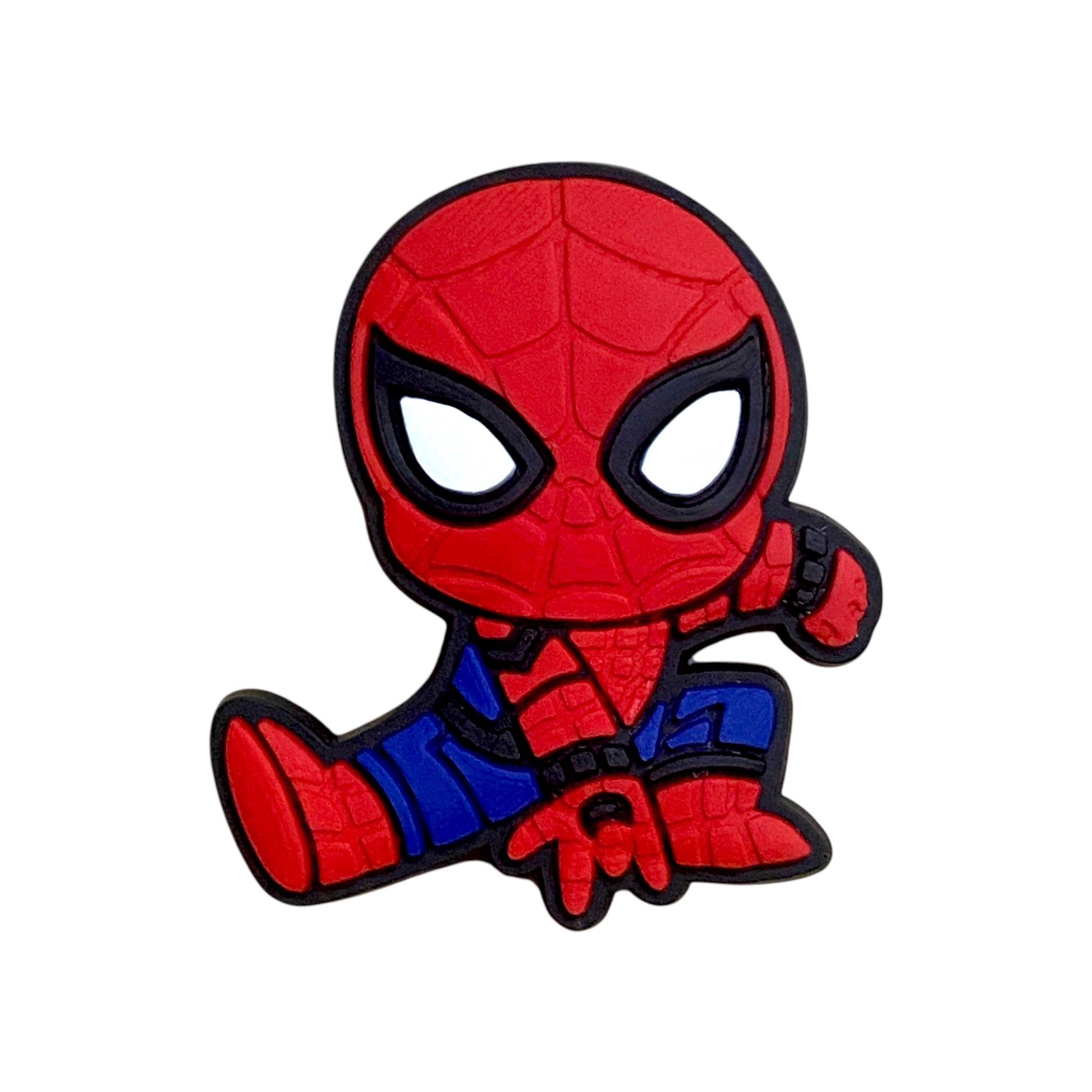 Movies - Marvel - SpiderMan Spiderweb Pose Shoe Charm