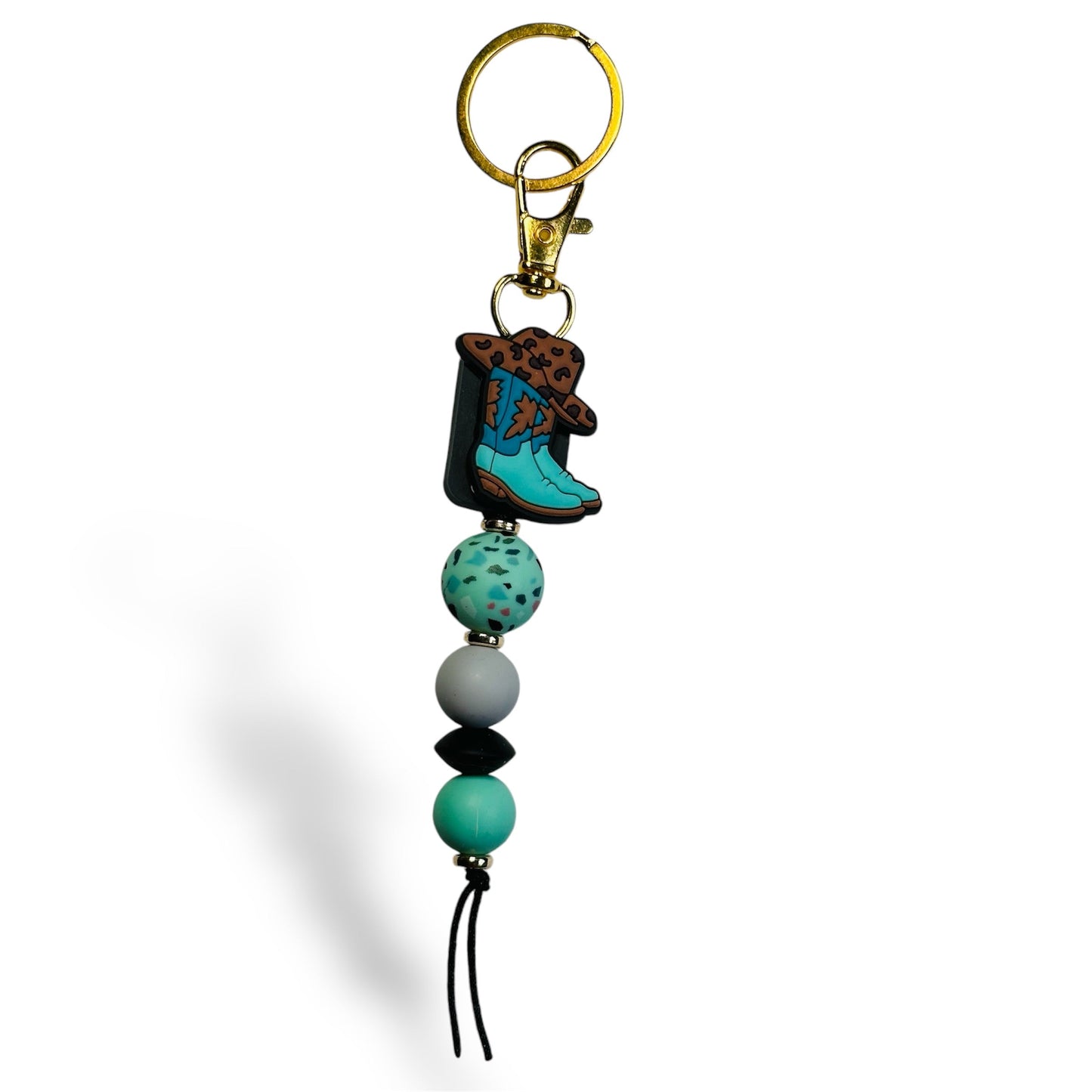 Keychain - Print & Charm Collection Minty Sage