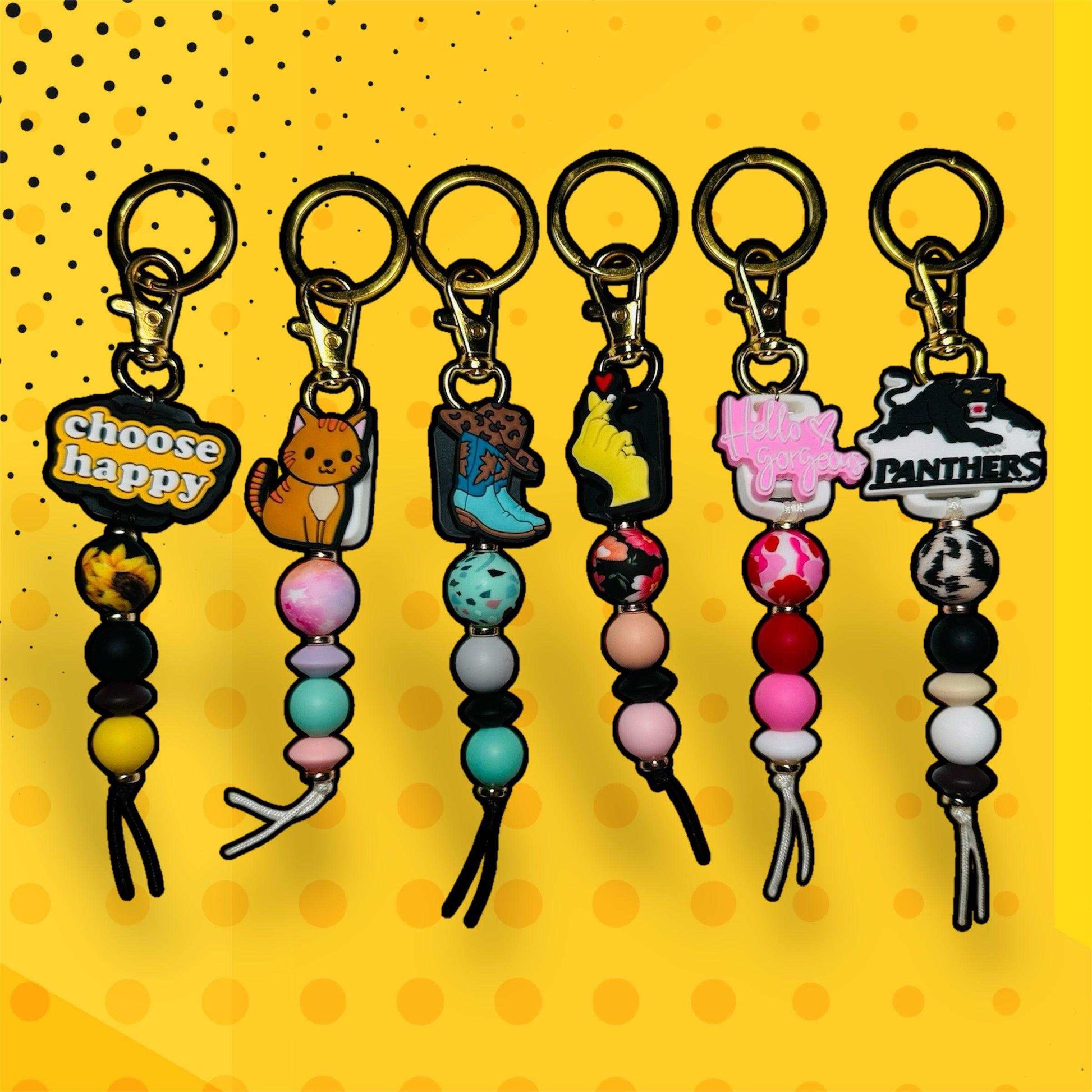 Keychain - Print & Charm Collection