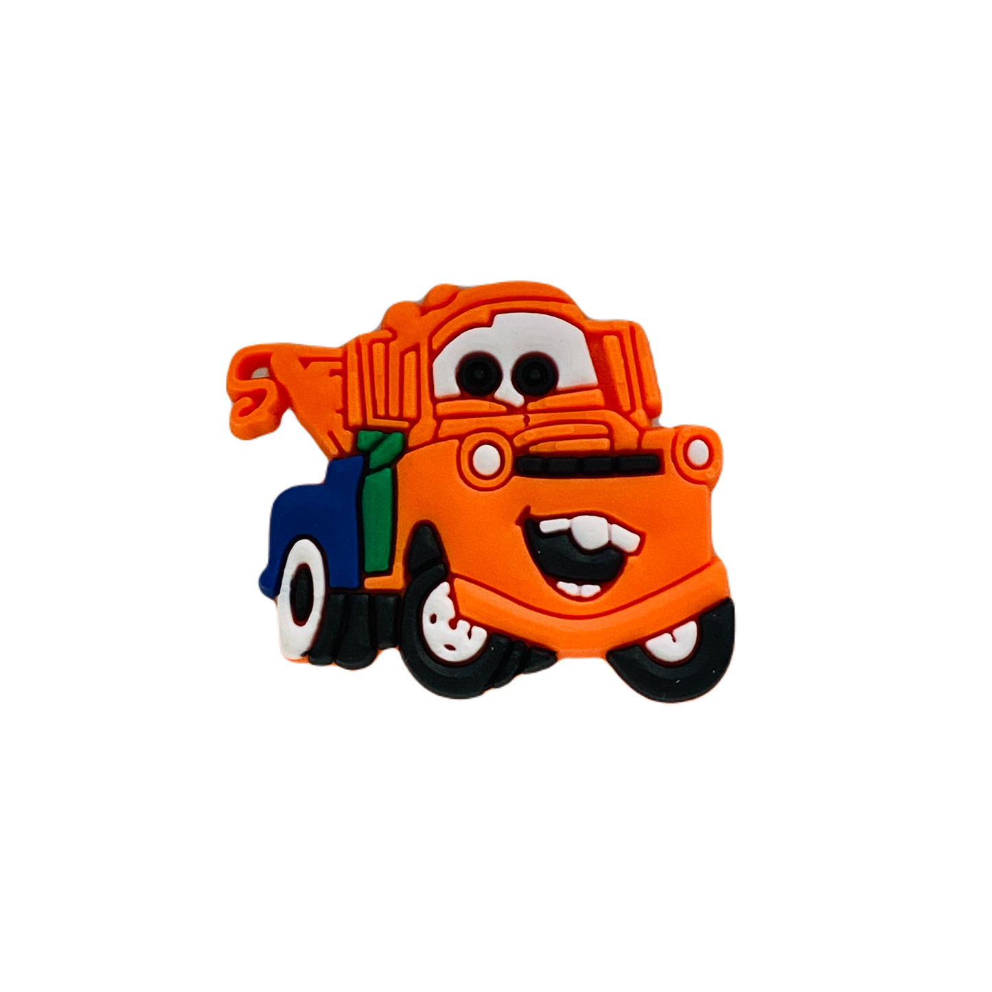 Movies - Cars - Mater Orange Shoe Charm