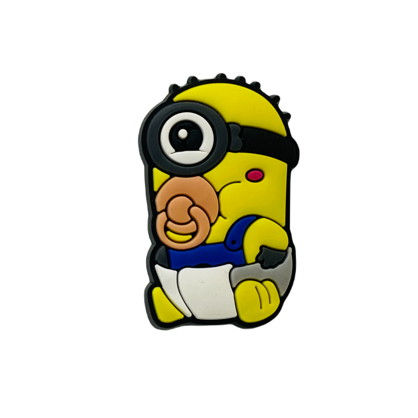 Movies - Minion Baby with Pacifier in Mouth Character Shoe Charm