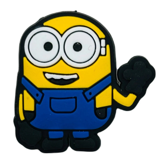 Movies - Minion Bob waving Hi Character Shoe Charm