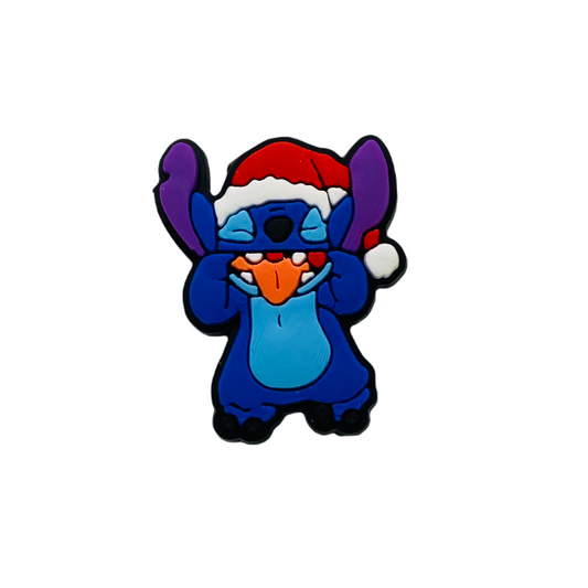 Movies - Stitch - Stitch Cheeky Christmas Character Shoe Charm