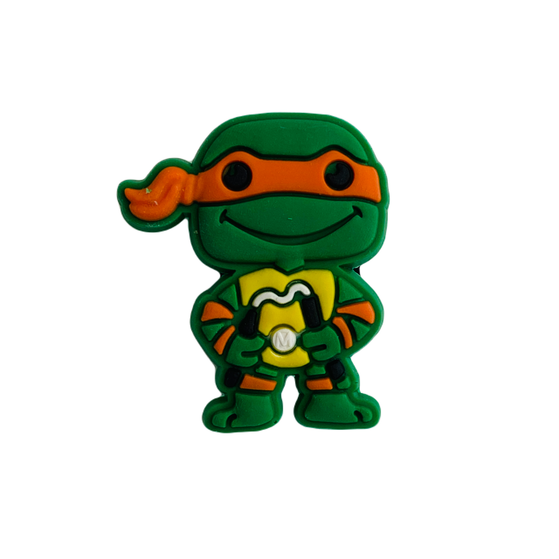 Movies - TMNT Teenage Mutant Ninja Turtles - Michelangelo Orange Character Shoe Charm