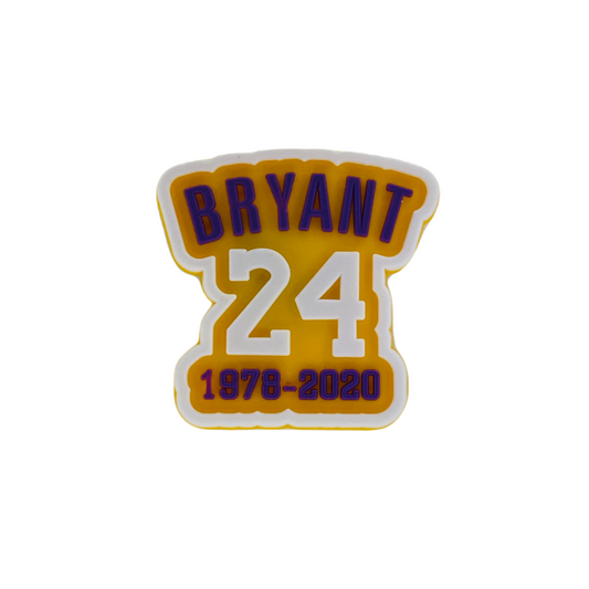 NBA - Kobe Bryant #24 Croc Charm