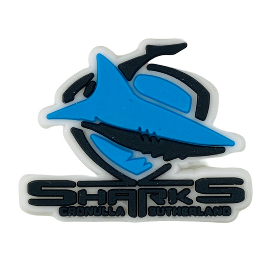 Sports - NRL - Cronulla-Sutherland Sharks Team Logo Shoe Charm