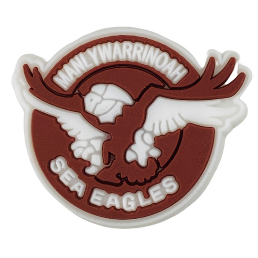 Sports - NRL - Manly Warringah Sea Eagles Team Logo Shoe Charm