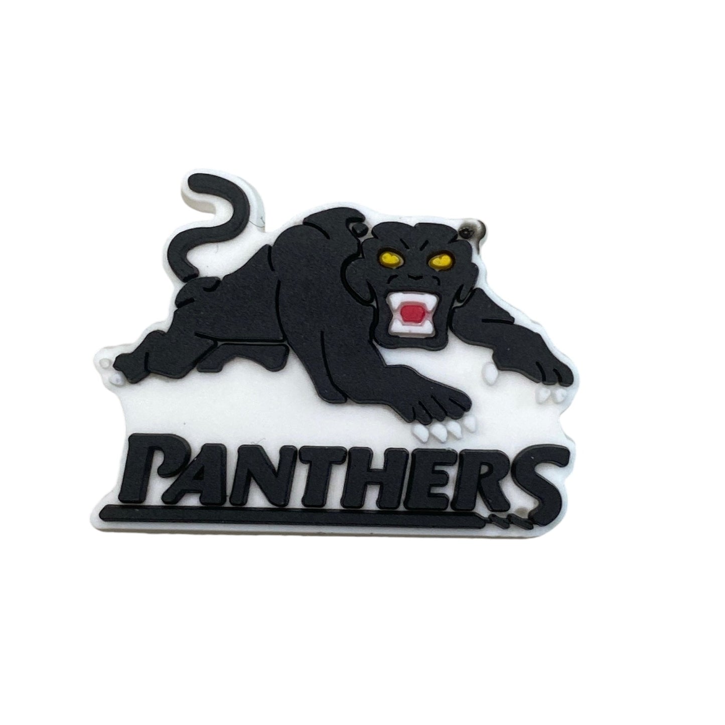 Sports - NRL - Penrith Panthers Team Logo Design 2 Shoe Charm