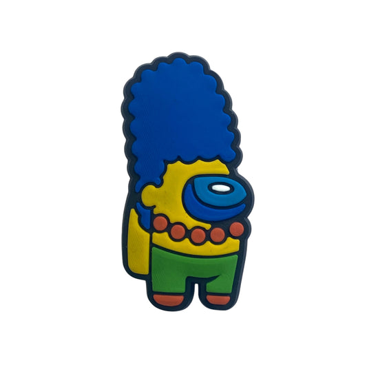 Gaming - Among Us - The Simpsons - Marge Simpson Character Shoe Charm