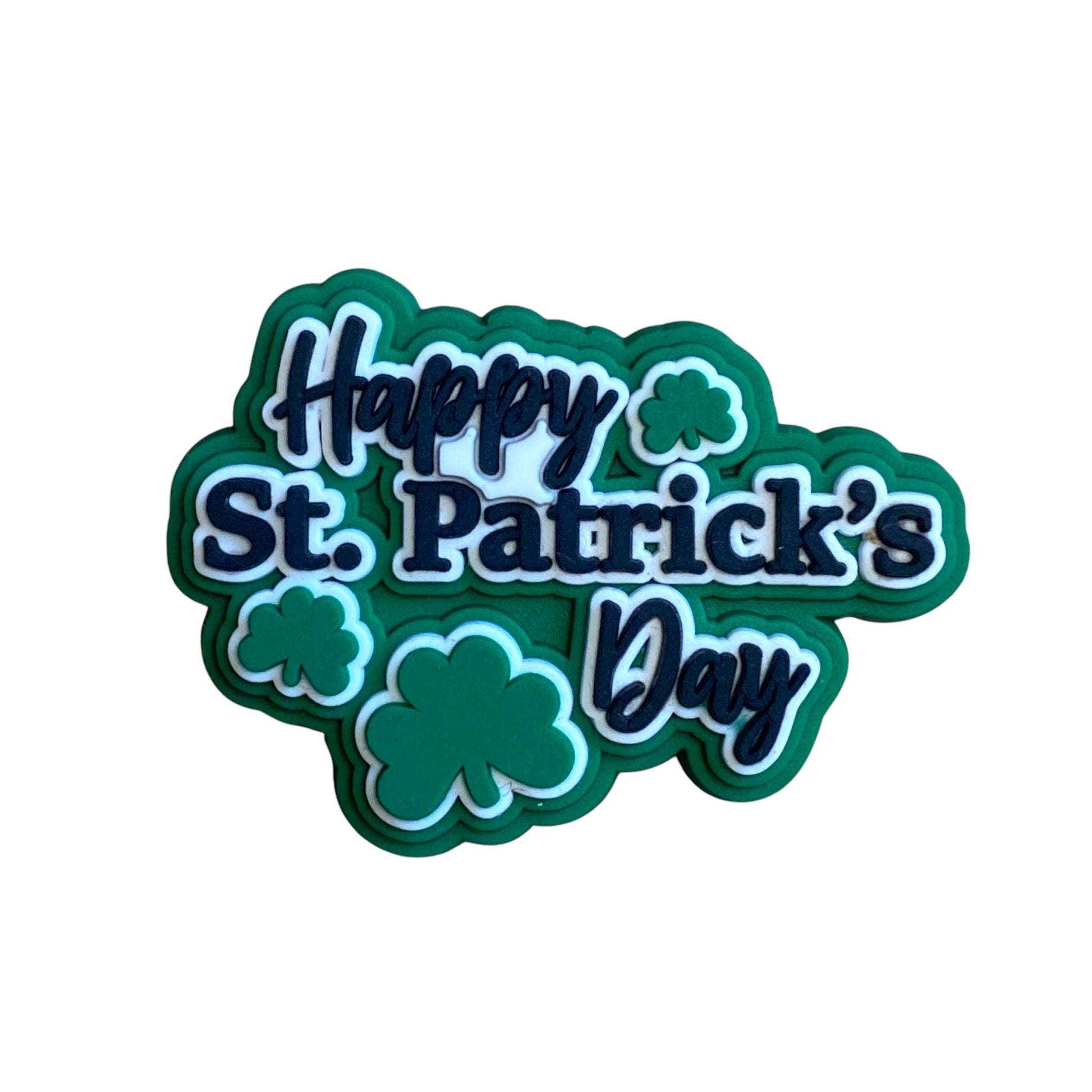 Saint Patricks Day - Lucky Clovers Shoe Charm