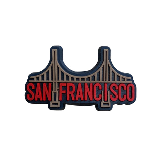 Travel - San Francisco Golden Gate Bridge Shoe Charm