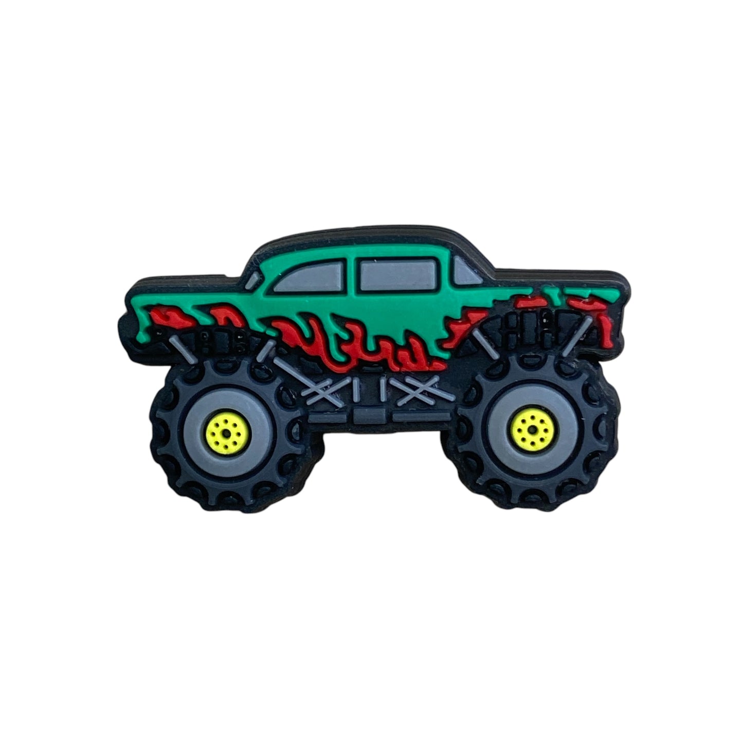 Cars - Monster Truck Green Shoe Charm